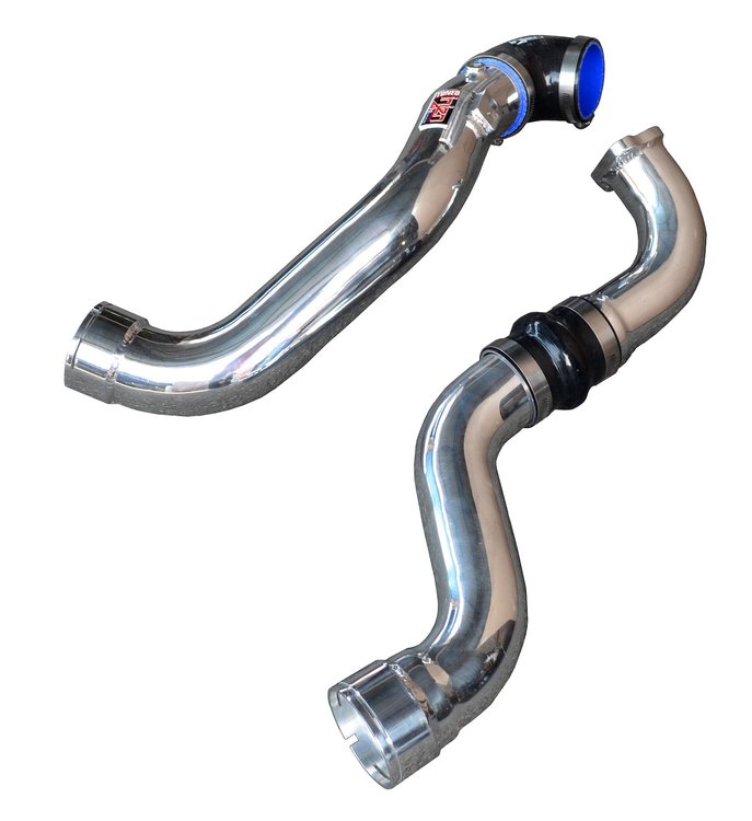 Polished SES Intercooler Pipes, 2013-2019 Cadillac ATS 2.0L Turbo, 2016-2020 Chevrolet Camaro 2.0L Turbo