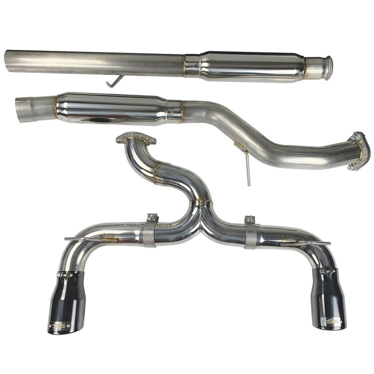 Performance Exhaust System, 2016-2018 Ford Focus RS 2.3L Turbo