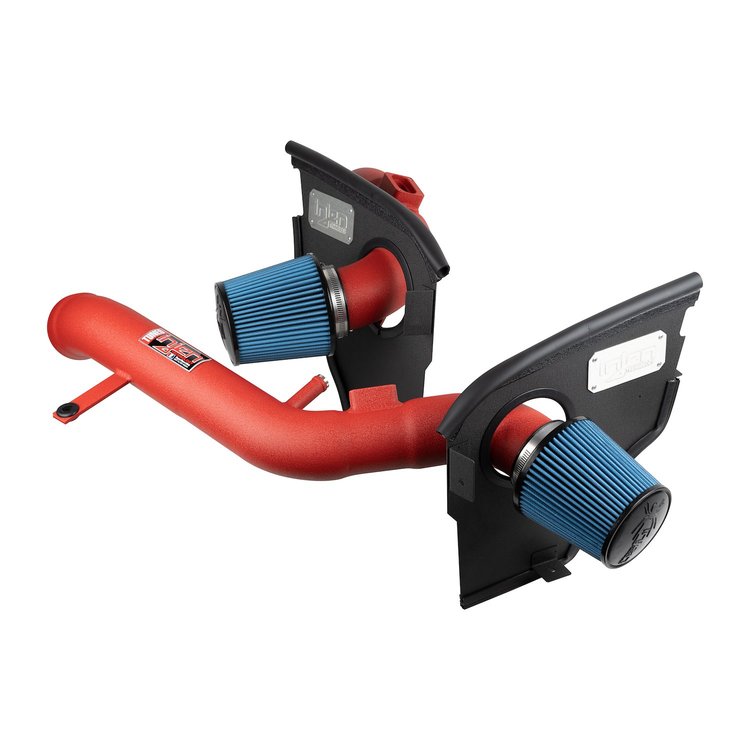 Wrinkle Red SP Short Ram Air Intake System, 2015-20 BMW M3 3.0L, 2015-20 BMW M4 3.0L, 2019-21 BMW M2 Competition
