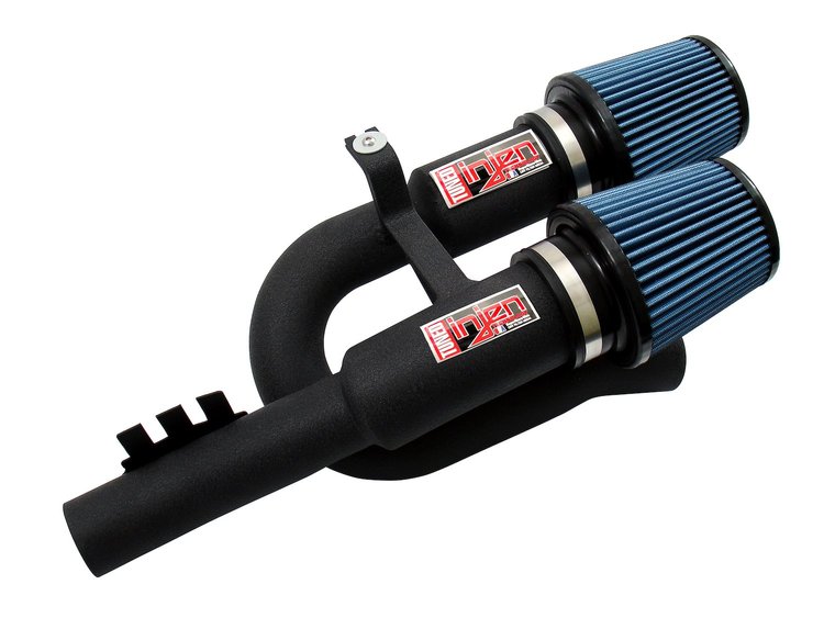 Wrinkle Black SP Short Ram Air Intake System, 2008-2010 BMW 135i 3.0L(tt) E82/88, 2007-2010 BMW 335i/xi 3.0L(tt) E9X