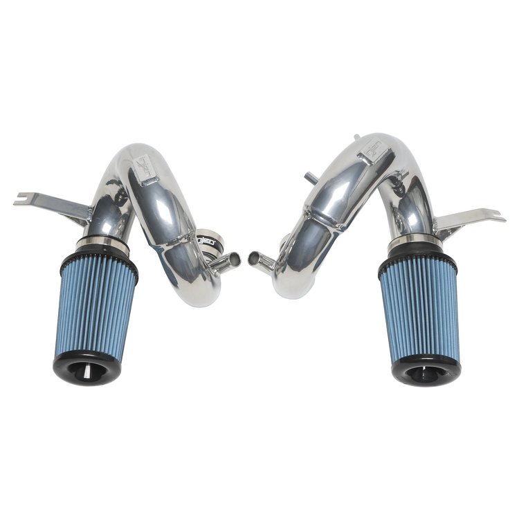 Wrinkle Black SP Short Ram Air Intake System, 2018-2022 KIA Stinger V6-3.3L Twin Turbo