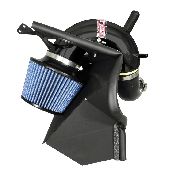 Black SP Short Ram Intake System, 2013-2014 Hyundai Genesis 2.0L Turbo