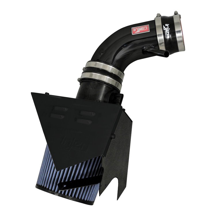 Black SP Short Ram Air Intake System, 2010-2012 Hyundai Genesis V6-3.8L