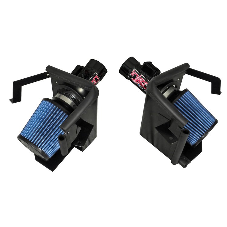 Black SP Short Ram Intake System, 2011-2012 Infiniti G25 Sedan V6-2.5L