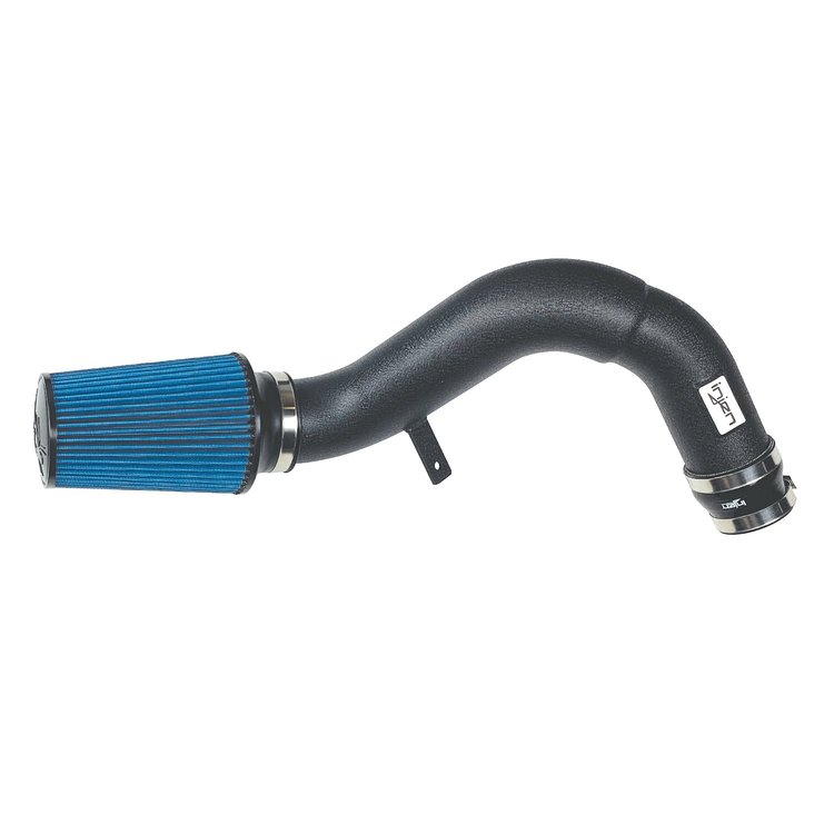 Wrinkle Black SP Short Ram Cold Air Intake System, 2018-2019 Audi S4 3.0L Turbo (B9), 2018-2019 Audi S5 3.0L Turbo (B9)