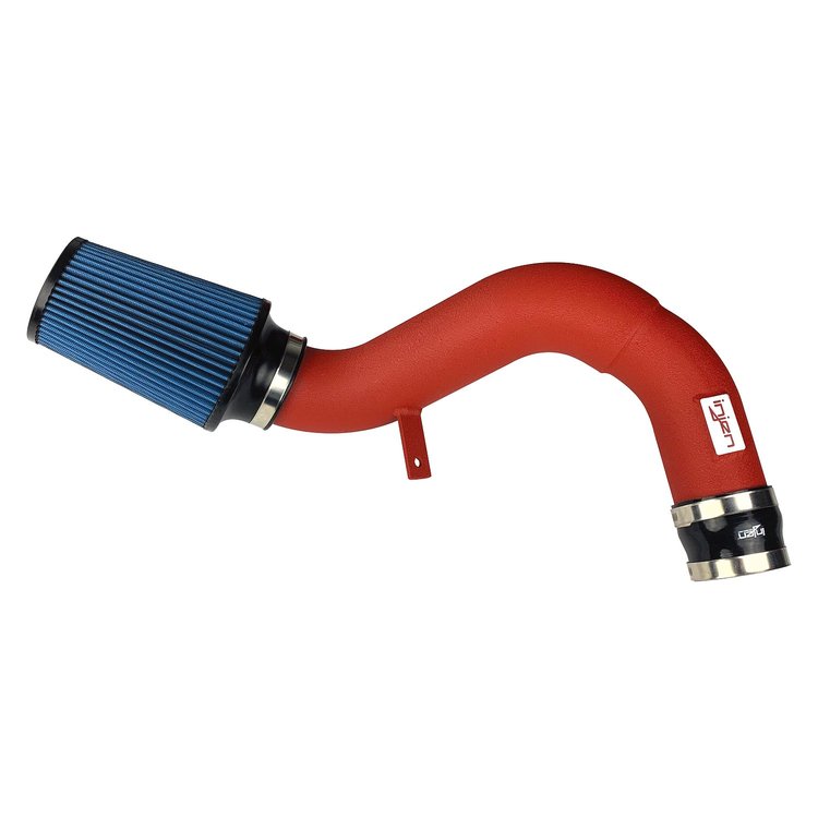 Wrinke Red SP Short Ram Cold Air Intake System, 2018-2019 Audi S4 3.0L Turbo (B9), 2018-2019 Audi S5 3.0L Turbo (B9)