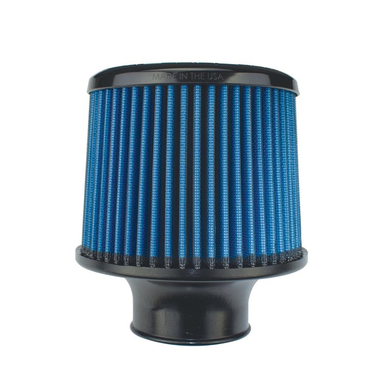 SuperNano-Web Air Filter, 2.50 in. Flange ID, 6 in. Base, 5 in. Media Height, 5.30 in. Inertia Top