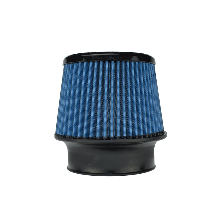 SuperNano-Web Air Filter, 4.50 in. Flange ID, 6.75 in. Base, 5 in. Media Height, 5.30 in. Inertia Top