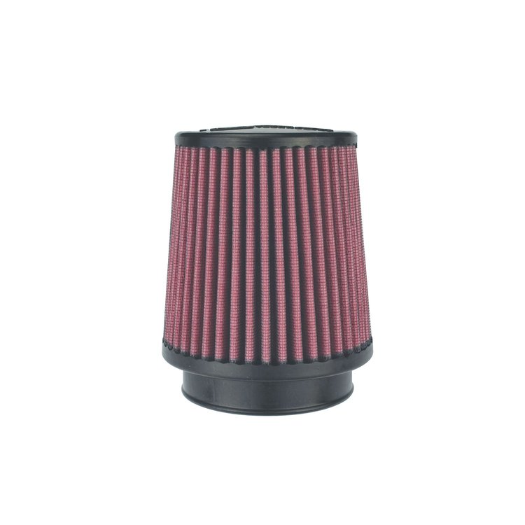 8-Layer Oiled Cotton Gauze Air Filter, 3.00 in. Flange ID, 4.75 in. Base, 4.875 in. Media Height, 4 in. Top