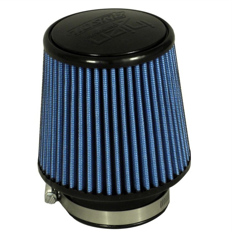 SuperNano-Web Air Filter, 5.00 in. Flange ID, 6.5 in. Base, 8 in. Media Height, 5.30 in. Inertia Top