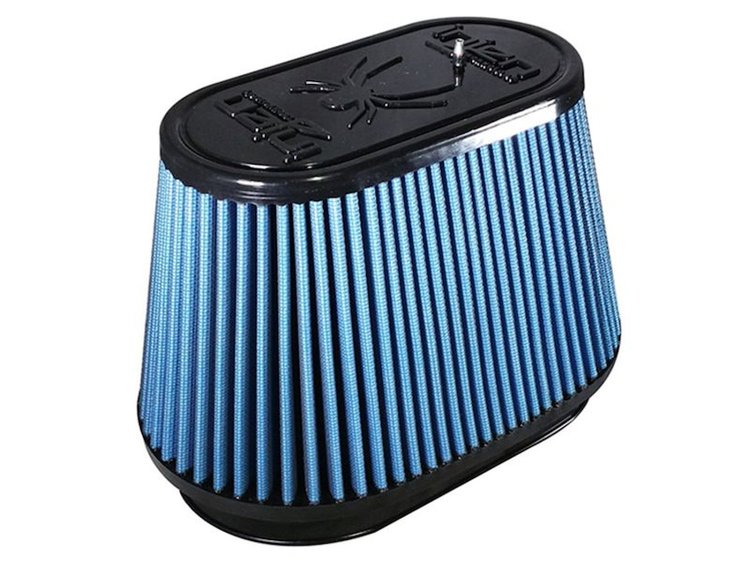 SuperNano-Web Air Filter, 8.5 in. x 5.63 in.; Oval ID, 9.92 in. x 7.17 in.; Oval Base, 5.7 in. Media Height