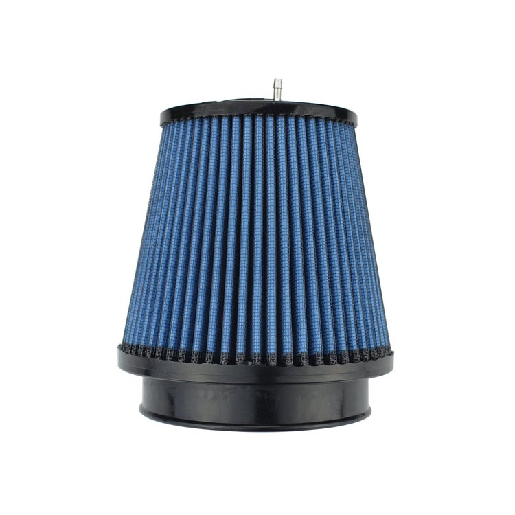 SuperNano-Web Air Filter, 4 in. Flange ID, 5.5 in. Base, 5.4 in. Media Height, 4 in. Top, Filter Monitor Nipple