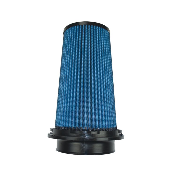 SuperNano-Web Air Filter, 4 in. Flange ID, 6 in. Twist Lock Base, 8.80 in. Media Height, 4 in. Top
