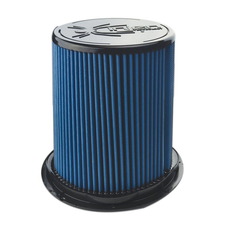 SuperNano-Web Air Filter, 6.00 in. Flange ID, 9.5 in. Twist Lock Base, 8.50 in. Media Height, 7 in. Top