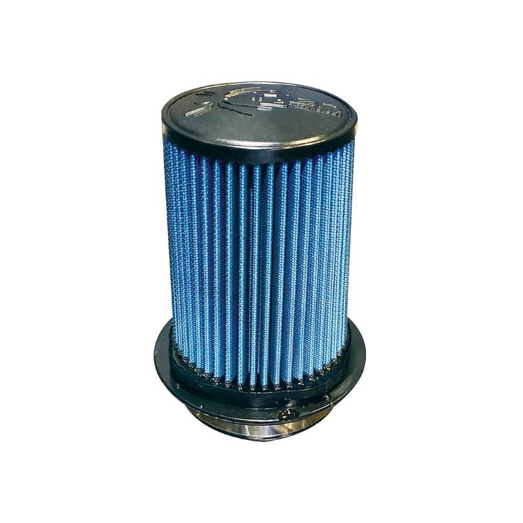SuperNano-Web Air Filter, 4 in. Flange ID, 6.5 in. Twist Lock Base, 6.75 in. Media Height, 4 in. Top