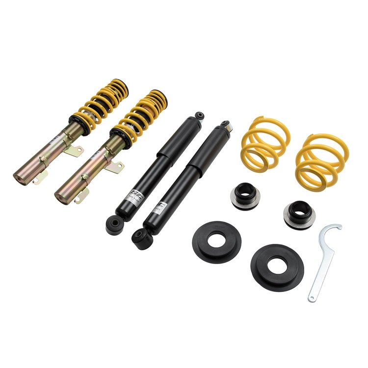 13280081 ST X Coilover Kit for 2004 VW Golf IV R32, 00-06 Audi TT + TT Roadster Quattro (8N) 3.2 v6
