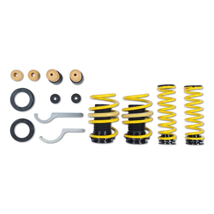 273100AK ST Adjustable Lowering Springs for AUDI S3, RS3; (8V) Sportback; sedan, convertible; 4WD