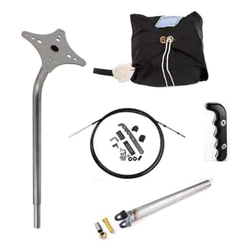 Super Comp Chute, Cable, and Mount Kit Black Canopy