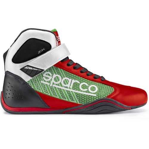 Omega KB-6 Kart Boots Red/Green