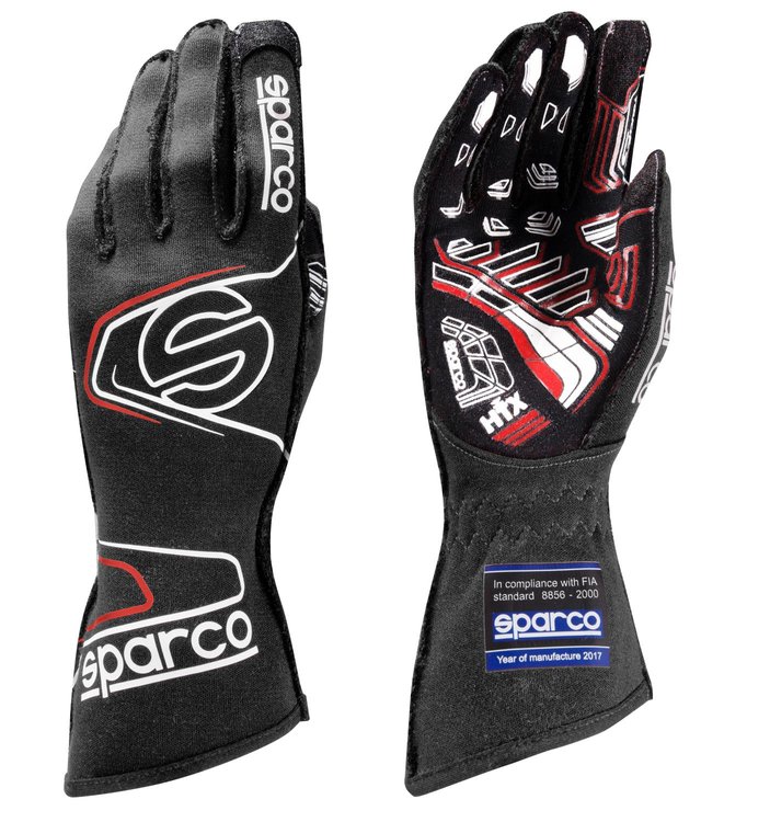 GLOVE ARROW RG7 09 BK/RED