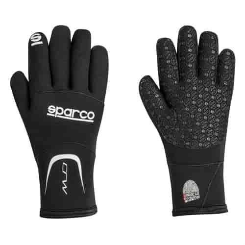 GLOVES CRW KART BLK XLRG