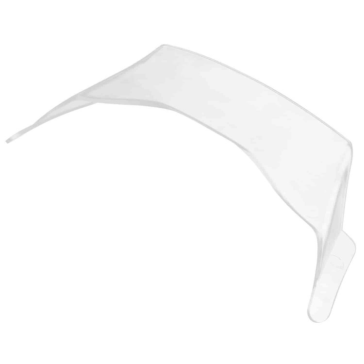 HELMET REAR SPOILER WHT