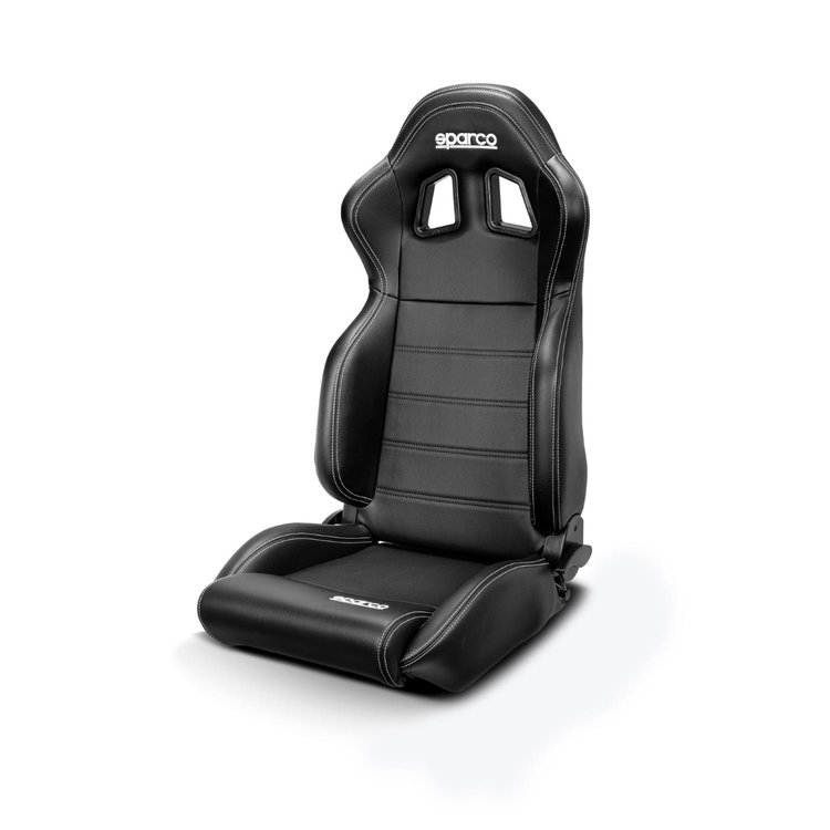 R100 Racing Seat Black Vinyl