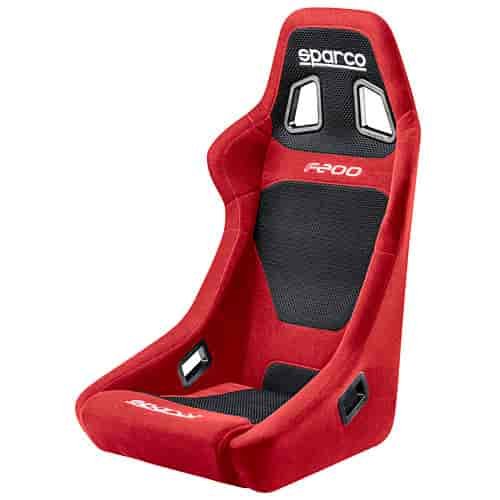 F200 Racing Seat Red and Black