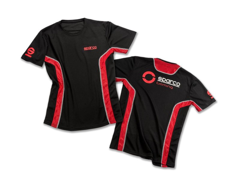 GAMESHIRT GT VNT BK/RD MD