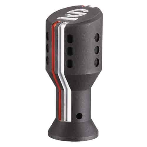Settanta Shift Knob Black with Orange and White Accents