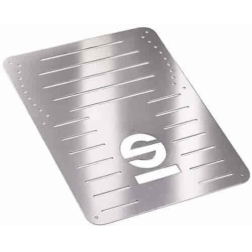 Navigator Footrest Floor Mat Lightweight Polished Aluminum