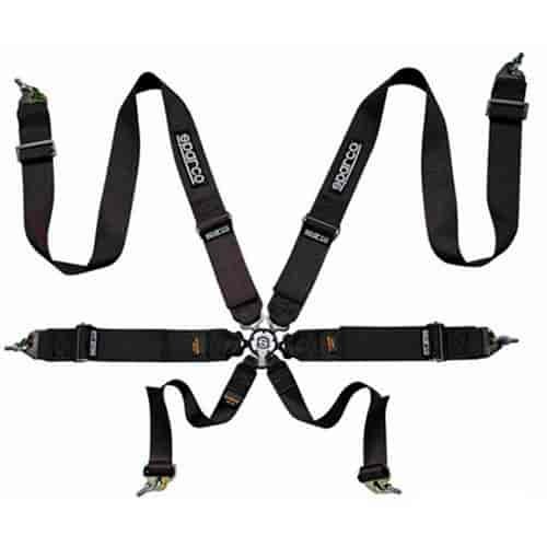 BELT 6PT P-3 PULL UP BLK