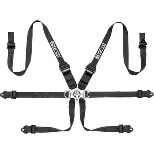 BELT 6PT ENDURANCE BLACK