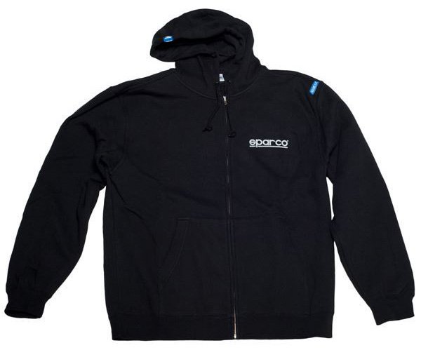 SWTSHRT ZIP BLK XXLRG