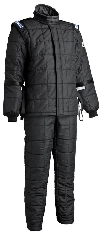 AIR-15 Two-Piece Drag Racing Suit Size: 54 [Black]