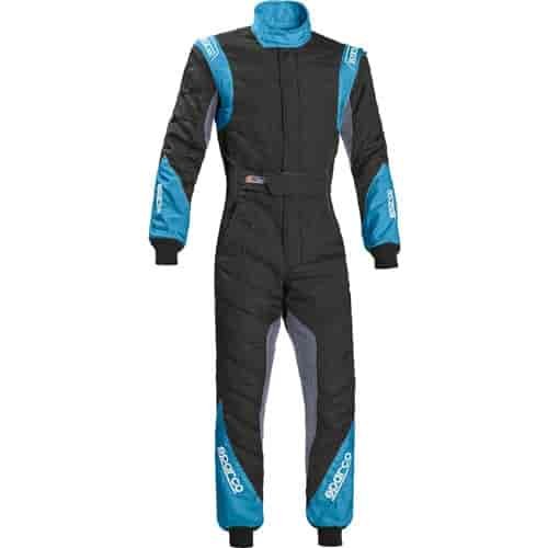 Eagle RS-8.1 Racing Suit Black/Celeste
