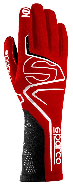 Lap 2022 Racing Gloves FIA & SFI Approved [Red/White]