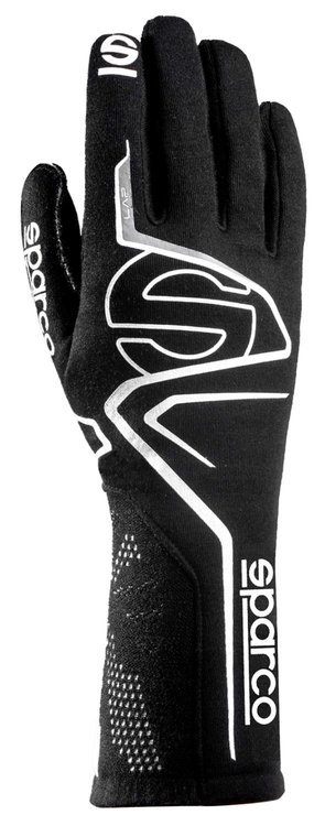 Lap 2022 Racing Gloves FIA & SFI Approved [Black/White]