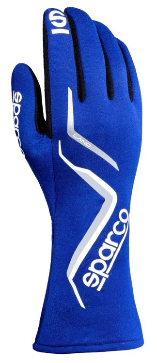 Land 2022 Racing Gloves FIA & SFI Approved [Blue]