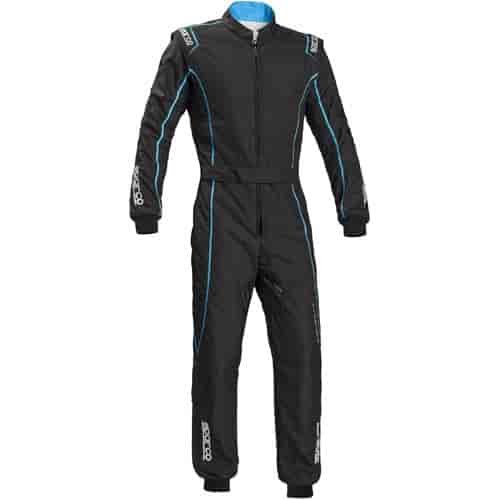 Groove KS-3 Kart Suit Black/Celeste