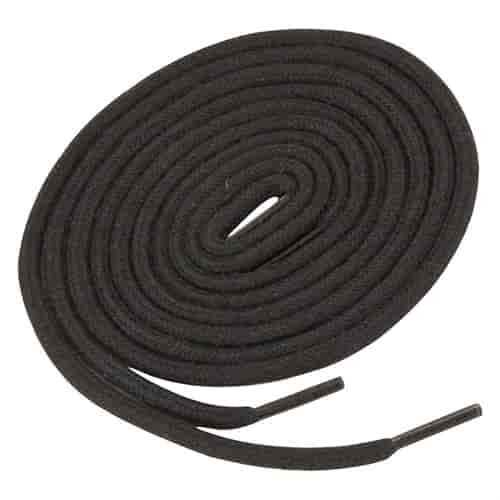 SHOE LACES NOMEX BLACK