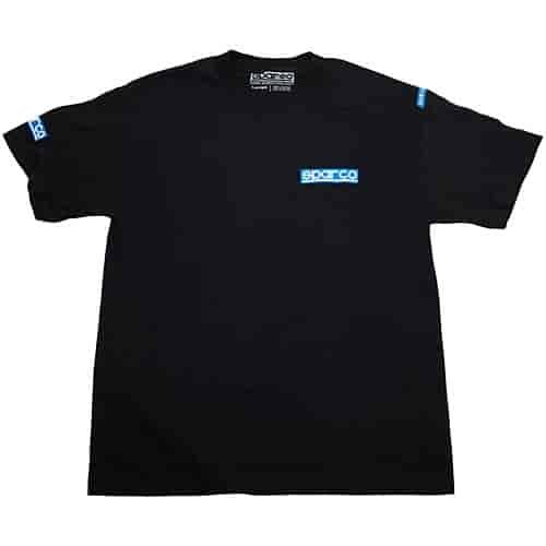 SHIRT SPARCO BLK XSM
