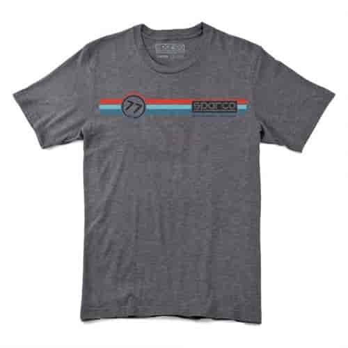 TSHIRT CIRCUIT TRI GRY SM