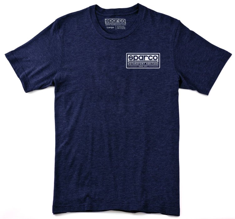 TSHIRT HERITAGE NVY SML