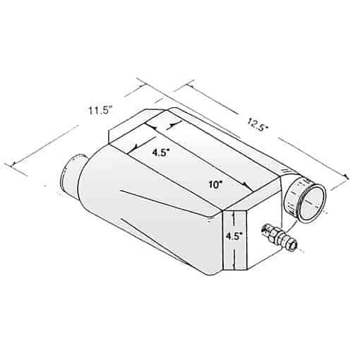 Air/Liquid Universal Intercooler HP Rating: 400