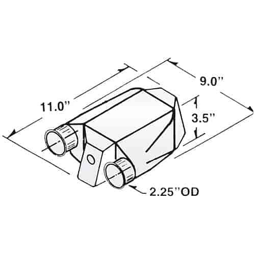 Air/Liquid Universal Intercooler HP Rating: 300