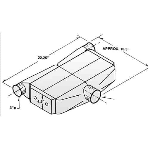 Air/Liquid Universal Intercooler HP Rating: 1400