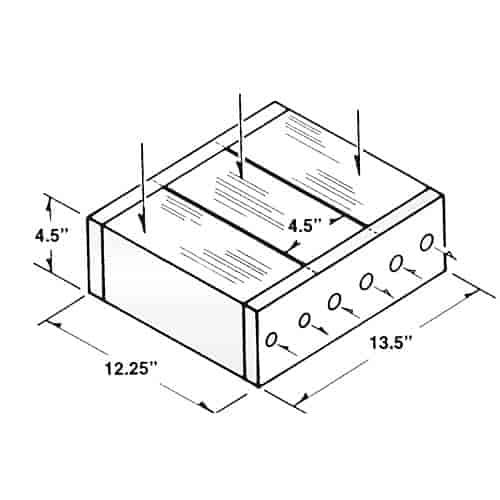 Air/Liquid Universal Intercooler HP Rating: 1200