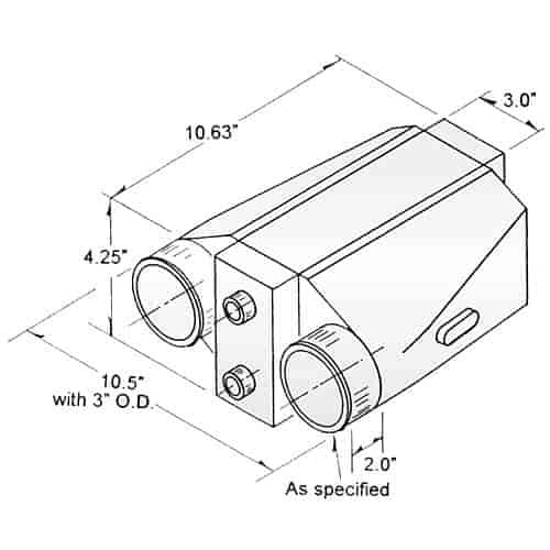 Air/Liquid Universal Intercooler HP Rating: 400