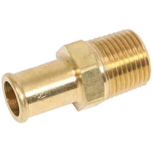 Oil Line Fitting - Straight 3/8" NPT x 5/8 Hose